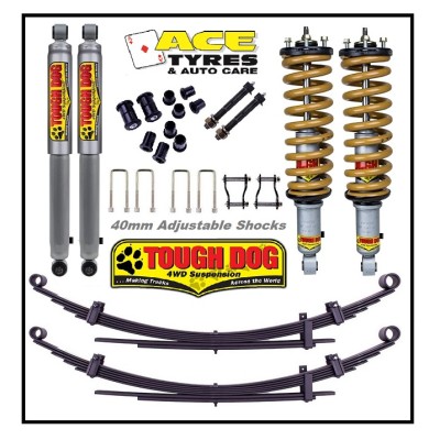 Tough Dog Suspension Kit Ford Ranger PX 3 40mm Adjustable Tough Dog Suspension Kit Ford Ranger PX 3 40mm Adjustable