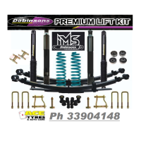 Dobinsons Suspension Kit Toyota Landcruiser 76/78/79 Series V8 50mm IMS