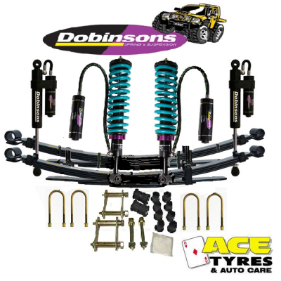 Dobinsons Suspension Kit Isuzu D-Max 5/12 on MRA Fully Adjustable Dobinsons Suspension Kit Isuzu D-Max 5/12 on MRA Fully Adjustable