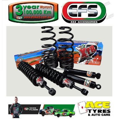 EFS Suspension Kit Toyota PRADO 120 XTR Big bore 40mm EFS Suspension Kit Toyota PRADO 120 XTR Big bore 40mm
