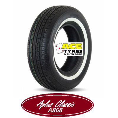 Aplus 185R15C 103R A86+B2:B1846 CLASSIC WHITE WALL 20mm