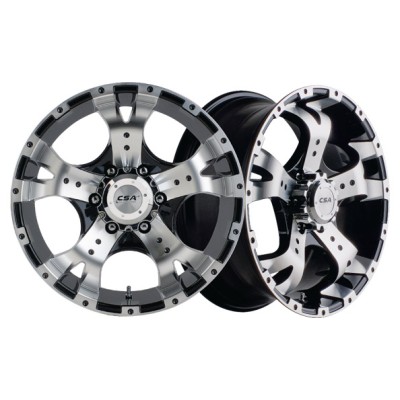 CSA Jackel Black 18x8 +20 6x114