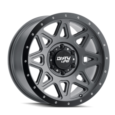 Dirty Life Theory Grey 17X8.5 6X139 +5