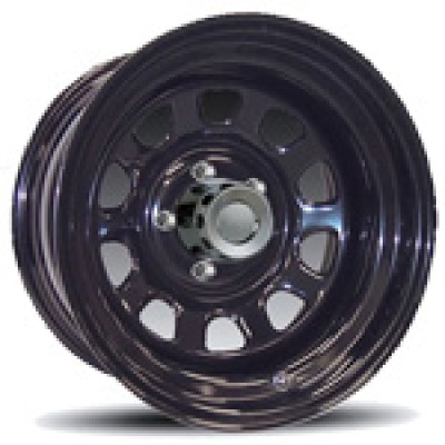 Sunraysia Dynamic Rims 17x8 -13 Black D hole 6x139