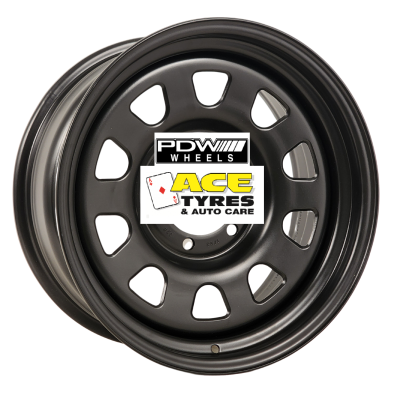 Sunraysia 16x8 6x139 +20 Black D Hole